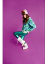 LEGGINS EN TEJIDO BRILLANTE DE VINILO