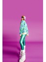 LEGGINS EN TEJIDO BRILLANTE DE VINILO