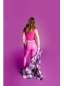 LEGGINS EN TEJIDO BRILLANTE DE VINILO