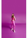 LEGGINS EN TEJIDO BRILLANTE DE VINILO