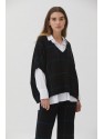 Pantalón negro de punto