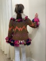 CHAQUETA LANA JACQUARD PELO MATHIS