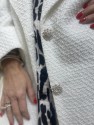 ABRIGO BLANCO CHANEL