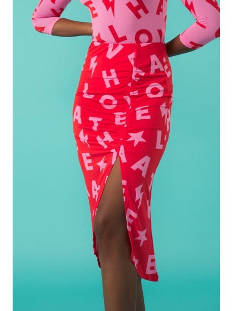 RED LOVE SKIRT