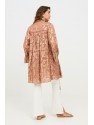 KIMONO BORDADO ORO