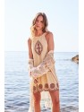 VESTIDO CORTO BORDADO SUIZO