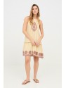VESTIDO CORTO BORDADO SUIZO