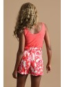 SHORT CORTO CON ESTAMPADO Y LAZADA