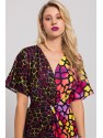 Vestido Drapeado Midi - La Peligrosa