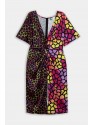 Vestido Drapeado Midi - La Peligrosa