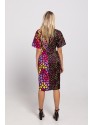 Vestido Drapeado Midi - La Peligrosa