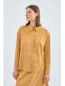 Camisa de ante amarilla