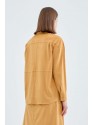 Camisa de ante amarilla