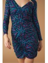 BLUE BLAZE DRESS