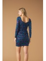 BLUE BLAZE DRESS